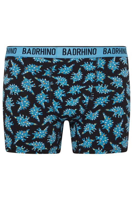 BadRhino Big & Tall 3 Pack Pink Green & Blue Striped Trunks | BadRhino 5