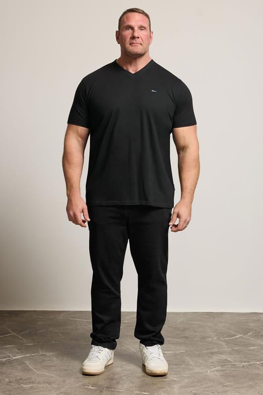 BadRhino Big & Tall Black/Red/Green/Blue/Navy Blue 5 Pack V-Neck T-Shirts | BadRhino 3