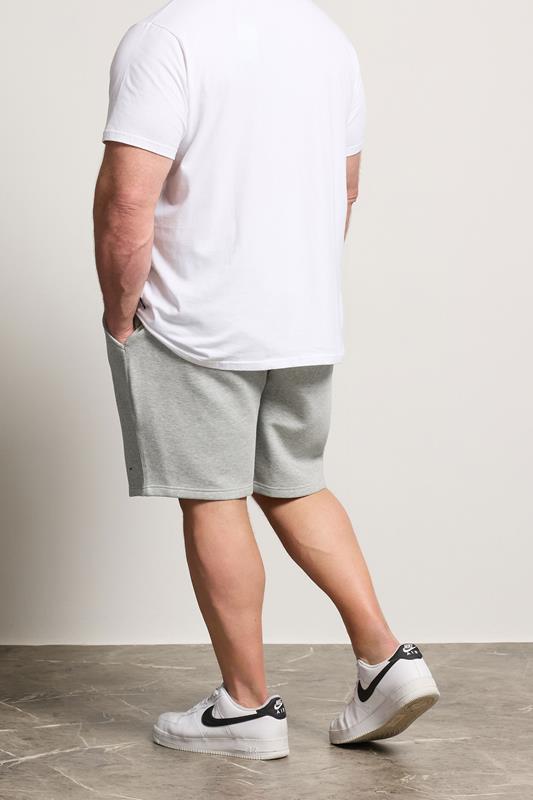 BadRhino Big & Tall Grey Jogger Shorts | BadRhino 2