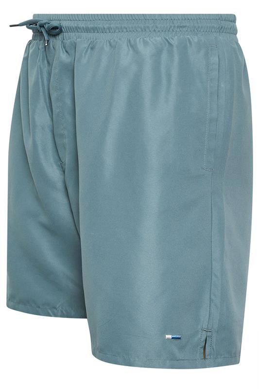 BadRhino Big & Tall Petrol Blue Swim Shorts | BadRhino 4