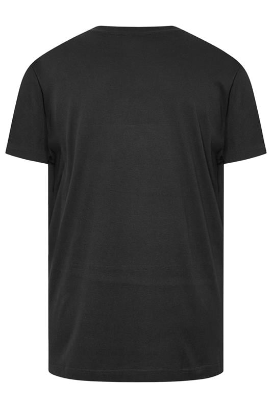 IronRhino Big & Tall Black 'Rest Day' T-Shirt | BadRhino 7