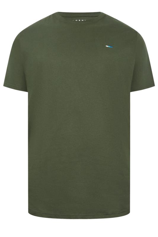 BadRhino Big & Tall Khaki Green Extra Long Core T-Shirt | BadRhino 3