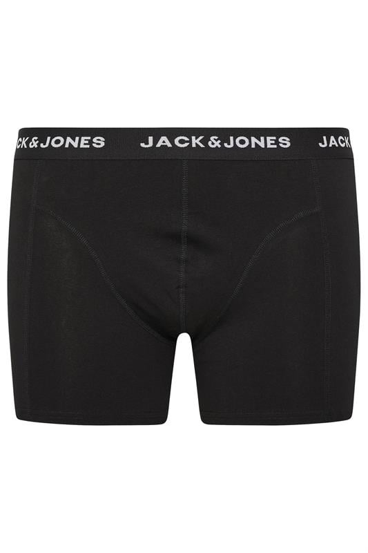 JACK & JONES Big & Tall 5 PACK Green/Blue/Black/Navy/Purple Boxers | BadRhino 4