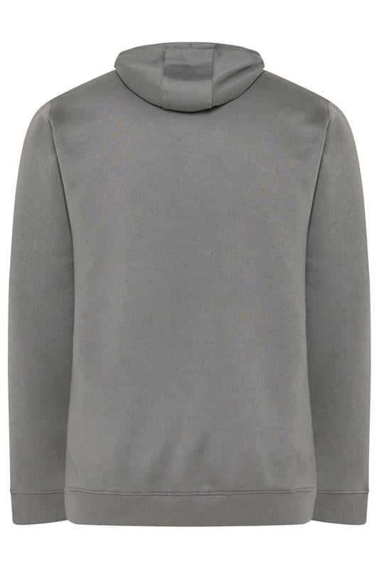 FIRETRAP Big & Tall Grey Hoodie | BadRhino 2