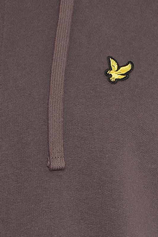 LYLE & SCOTT Big & Tall Brown Zip Through Hoodie | BadRhino 3