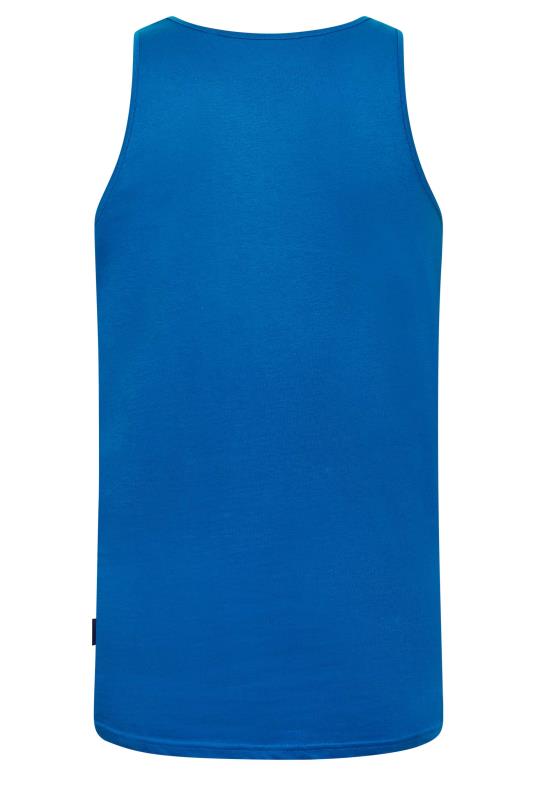 BadRhino Big & Tall 3 PACK Blue & Pink Plain Vests  | BadRhino 6