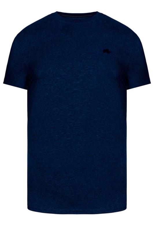 RAGING BULL Navy Blue Signature T-Shirt 3