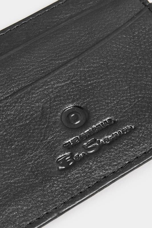 BEN SHERMAN Black Leather 'Koki' Cardholder | BadRhino 3
