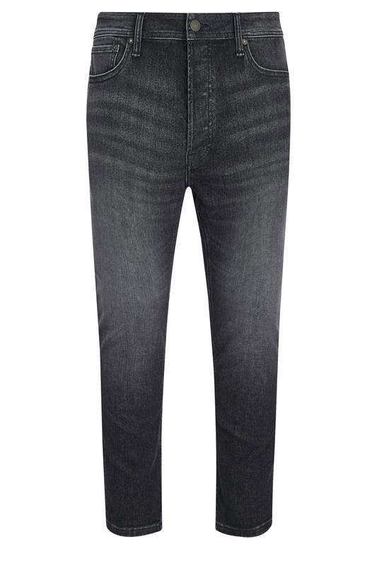 JACK & JONES Big & Tall Grey Washed Jeans | BadRhino 2