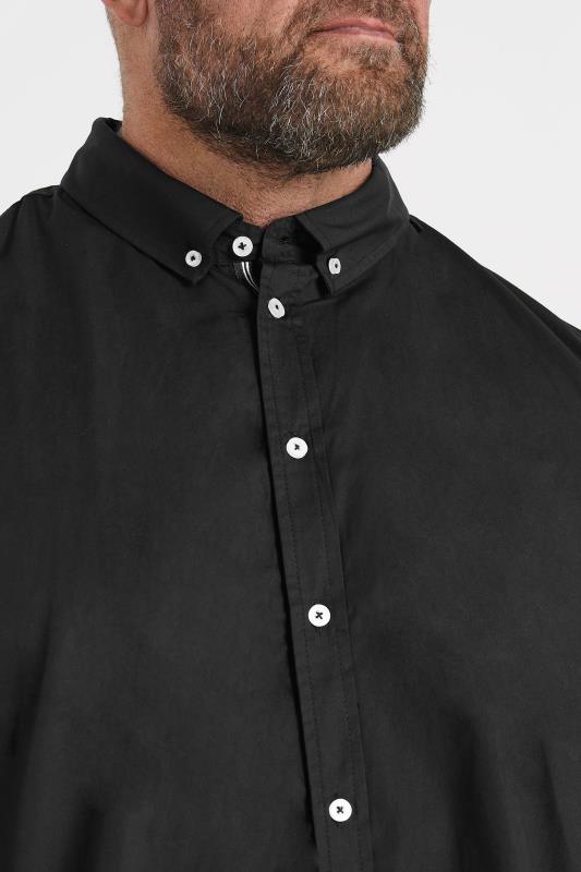 BadRhino Big & Tall 2 PACK Black Long Sleeve Poplin Shirts | BadRhino 4