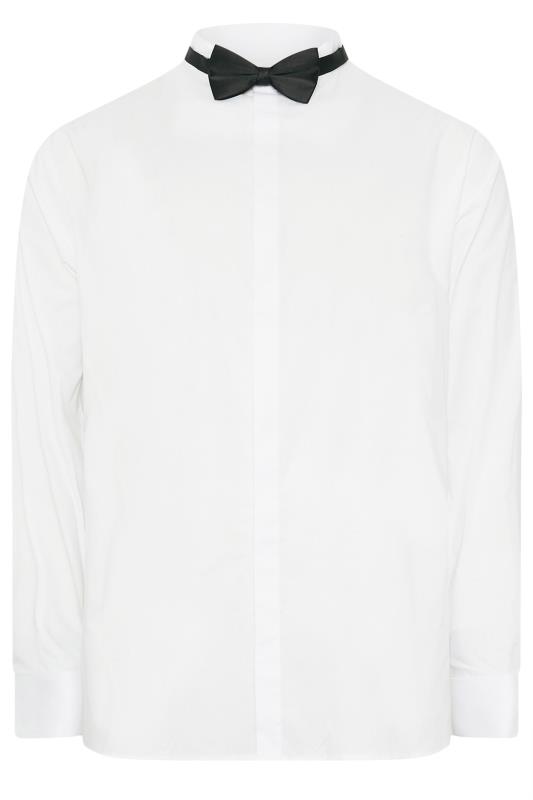 BadRhino Big & Tall White Wing Collar Formal Shirt | BadRhino 3