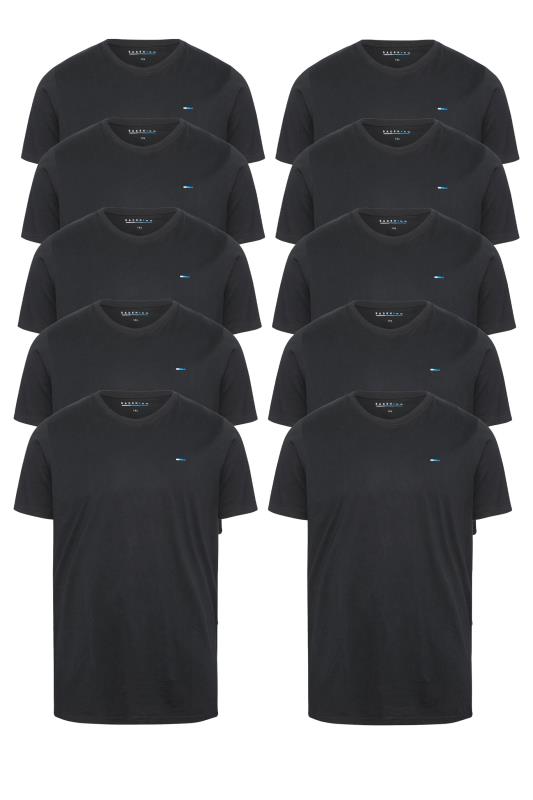 BadRhino 10 PACK Black Core T-Shirts | BadRhino 2