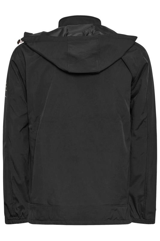 KAM Big & Tall Black Softshell Jacket | BadRhino 4