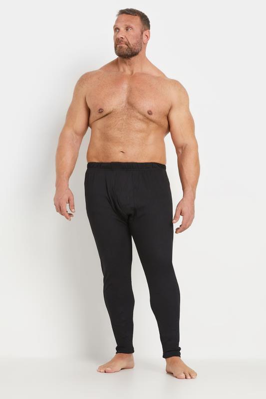 KAM Black Thermal Long Johns | BadRhino 2