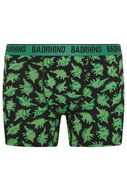 BadRhino Big & Tall 3 Pack Pink Green & Blue Striped Trunks | BadRhino 7