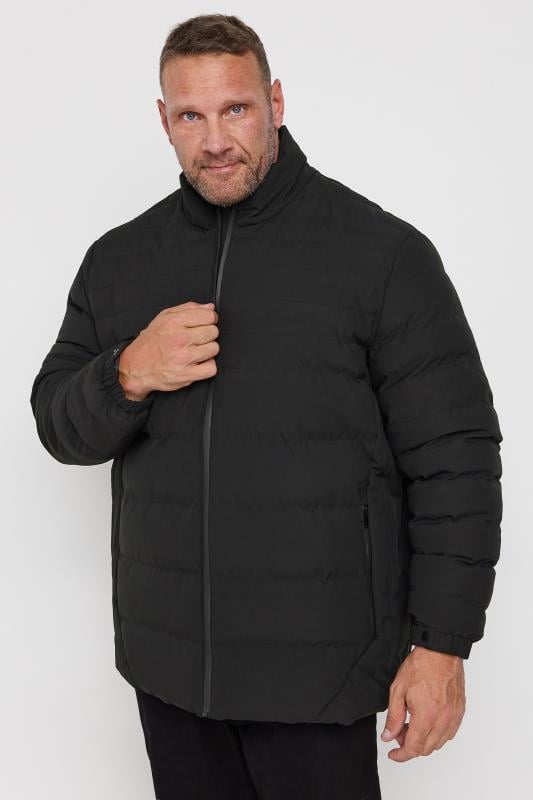 BadRhino Big Tall Black Waterproof Puffer Jacket BadRhino