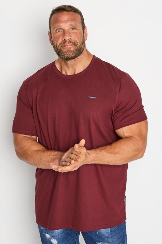 Men's  BadRhino Big & Tall Windsor Wine Red Core T-Shirt