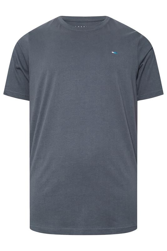 BadRhino Big & Tall Navy Blue 5 Pack Extra Long T-Shirts | BadRhino 3
