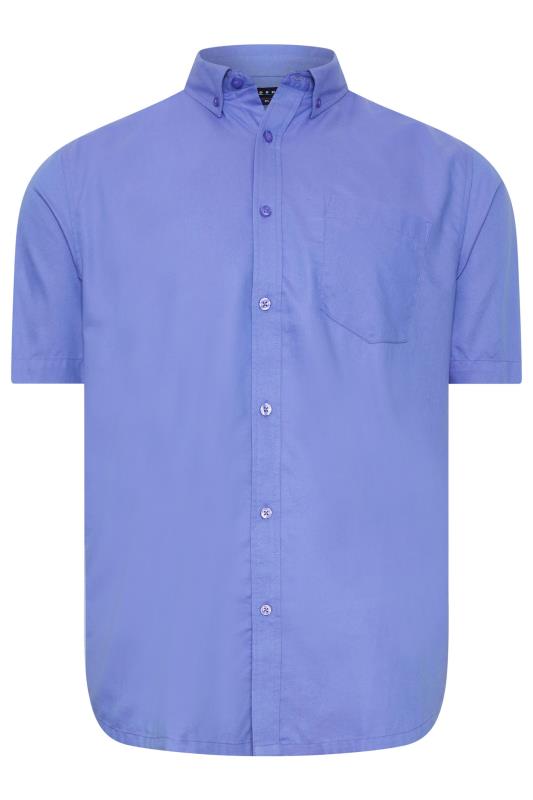 BadRhino Blue Short Sleeve Oxford Shirt | BadRhino 3