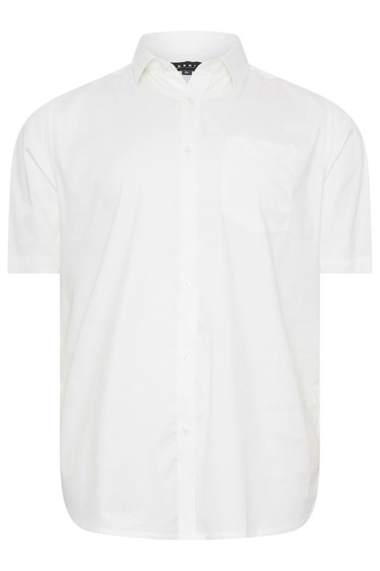 BadRhino Big & Tall White Short Sleeve Shirt 3