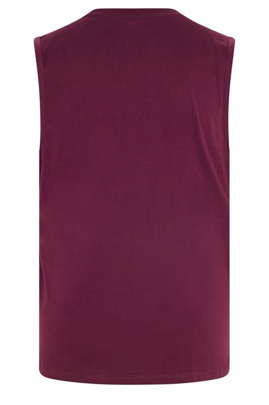BadRhino Big & Tall Black/Navy/Blue/Burgundy/Khaki 5 Pack Extra Long Muscle Vests | BadRhino 2