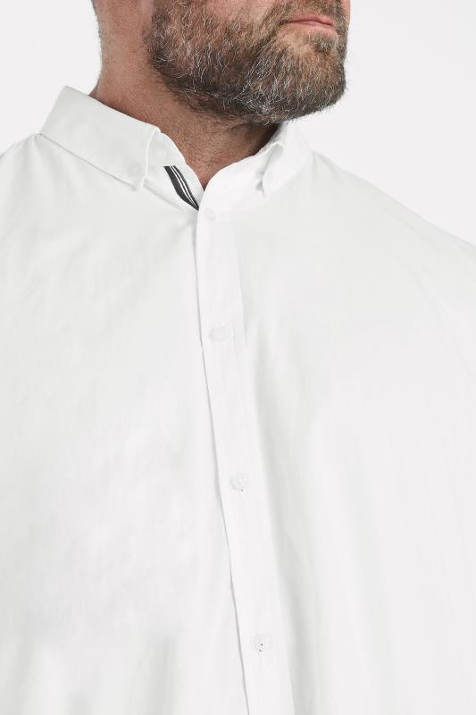 BadRhino Big & Tall 2 PACK White Long Sleeve Poplin Shirts | BadRhino 4