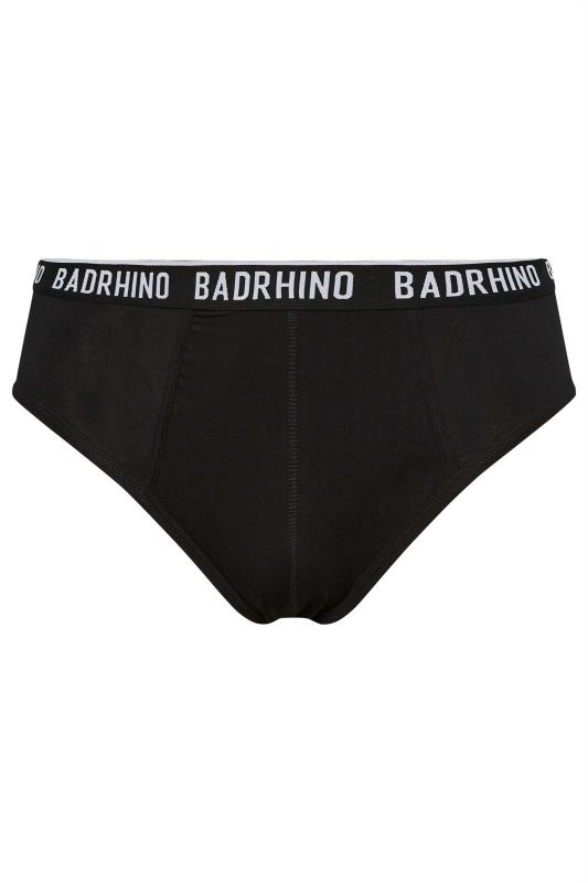 BadRhino Big & Tall 5 PACK Black Briefs | BadRhino 4