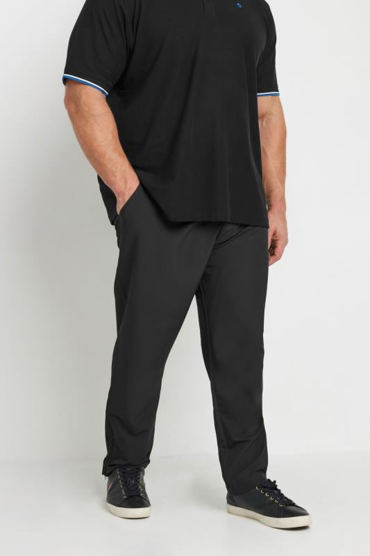 Men's  BadRhino Big & Tall Black Golf Trousers