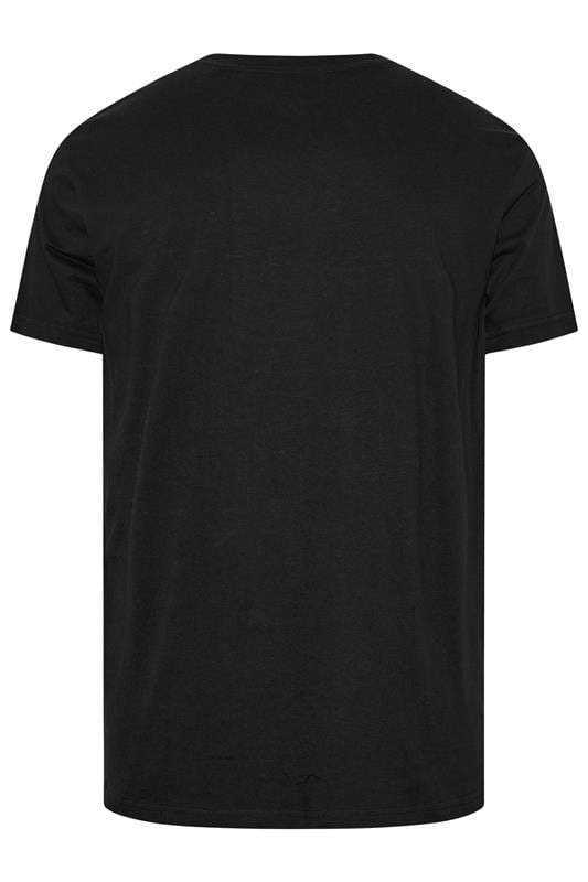 BadRhino Big & Tall Black Relaxed T-Shirt | BadRhino 2