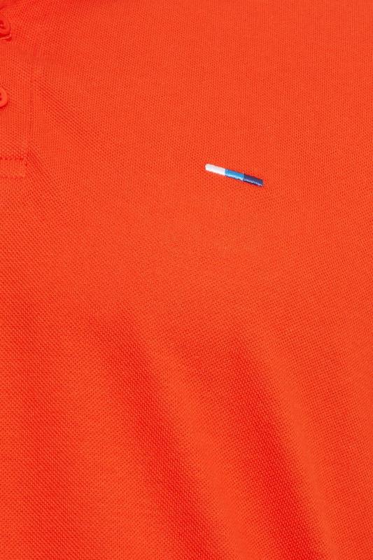 BadRhino Big & Tall Black/Sailor Blue/Fire Orange 3 Pack Polo Shirts | BadRhino 5