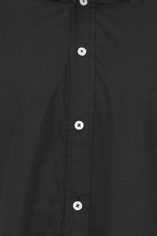 BadRhino Big & Tall 2 PACK Black Short Sleeve Poplin Shirts | BadRhino 6