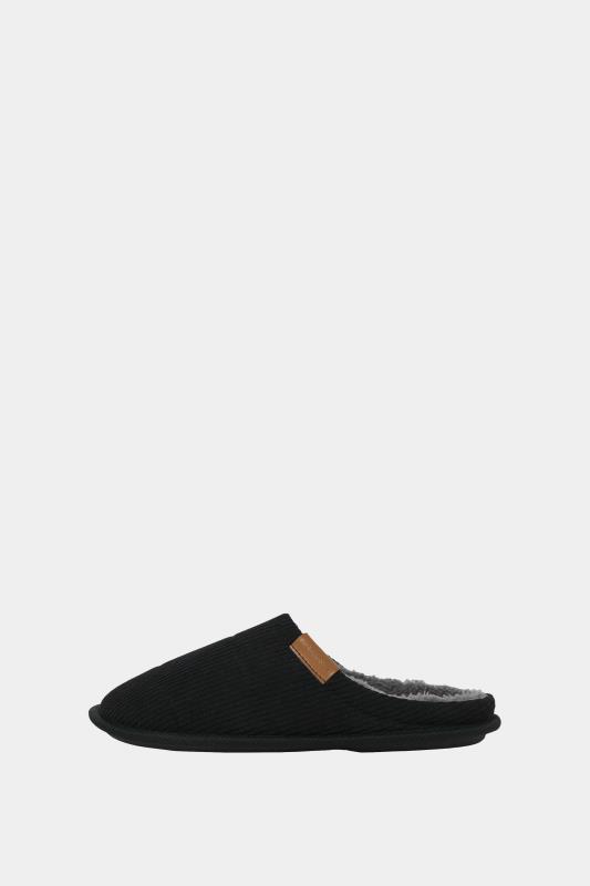 JACK & JONES Black Mule Slippers | BadRhino 2