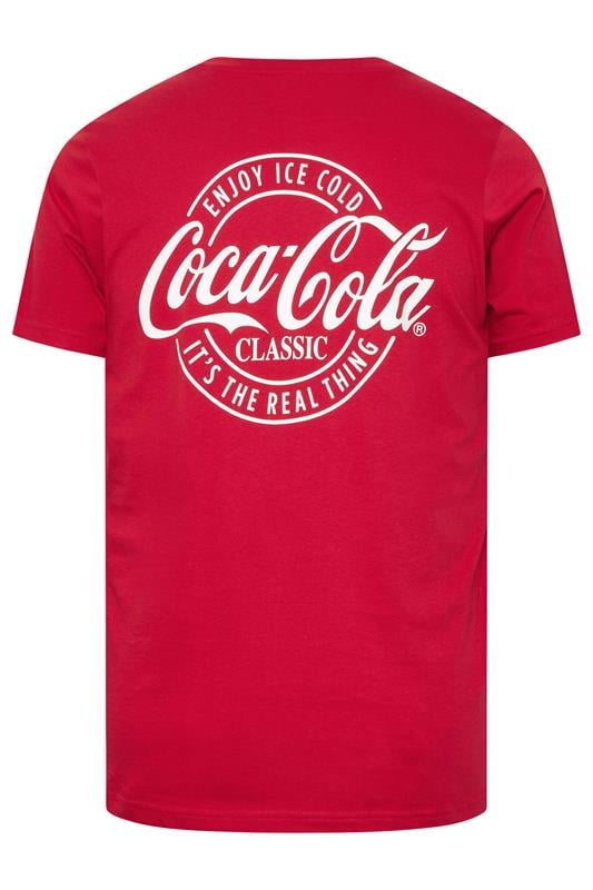 BadRhino Big & Tall Red Coca Cola Graphic T-Shirt | BadRhino 7