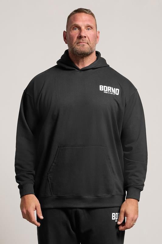  BadRhino Big & Tall Black Logo Hoodie