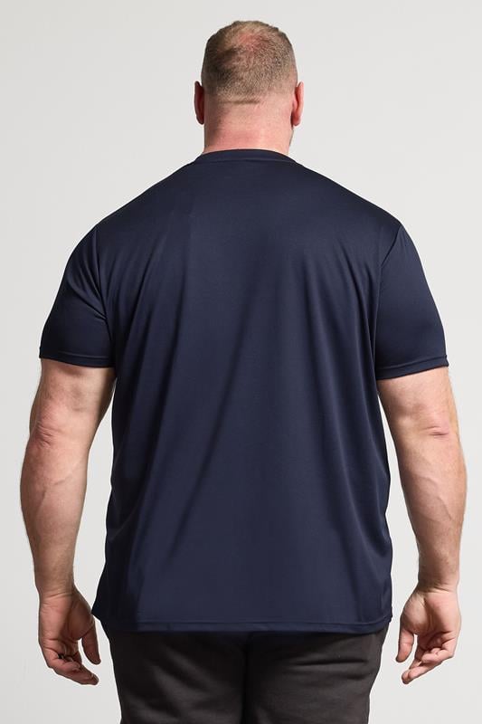 BadRhino Big & Tall Navy Blue Active T-Shirt | BadRhino 3