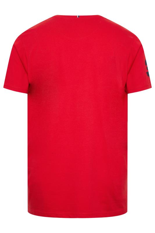 U.S. POLO ASSN. Red 'Player 3' T-Shirt | BadRhino 3