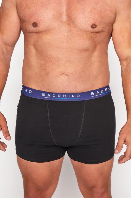BadRhino Black Essential 3 Pack Boxers | BadRhino 3