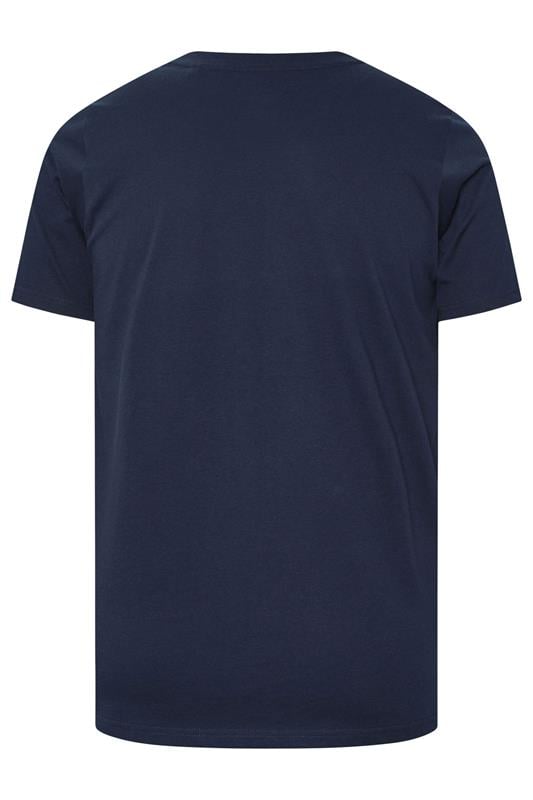 BadRhino Big & Tall Navy Blue Grinch Christmas Graphic T-Shirt | BadRhino 6