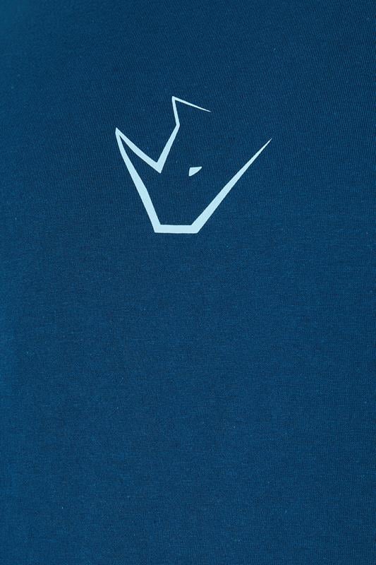 IronRhino Big & Tall Navy Blue Powerhouse T-Shirt | BadRhino 3