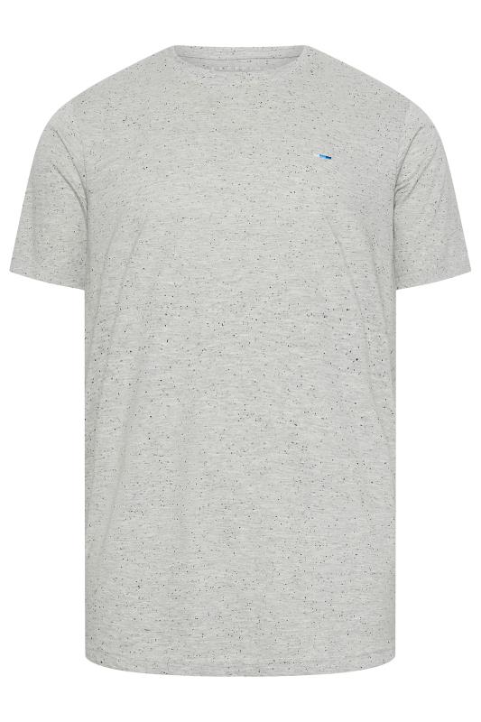 BadRhino Big & Tall Grey Neppy Marl T-Shirt| BadRhino 2