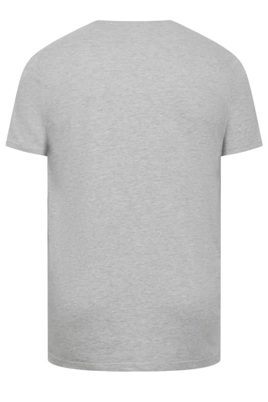 BadRhino Big & Tall Light Grey Extra Long Core T-Shirt | BadRhino 4