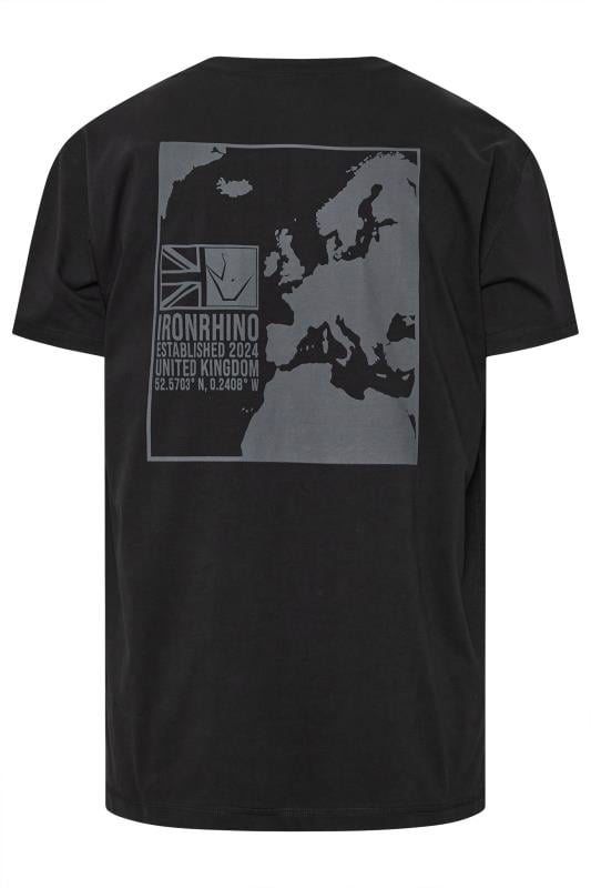 IronRhino Big & Tall Black 'Established 2024' T-Shirt | BadRhino 2