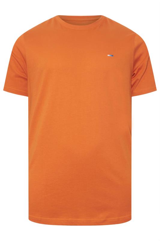 BadRhino Big & Tall Rust Orange Core T-Shirt | BadRhino 3