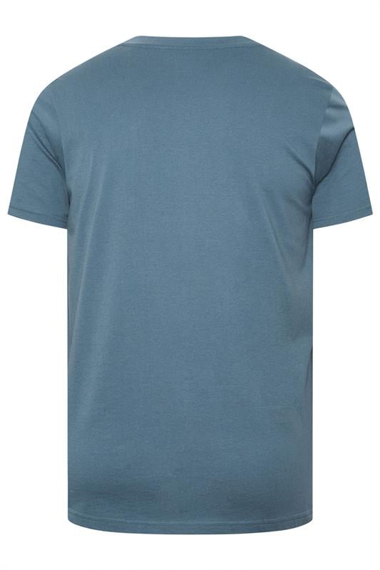 BadRhino Big & Tall Petrol Blue Core T-Shirt | BadRhino 2