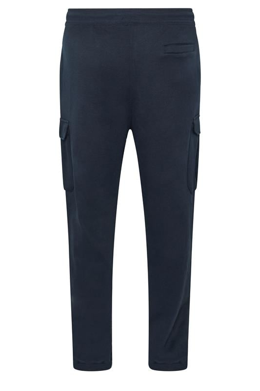 BadRhino Big & Tall Navy Blue Cargo Joggers | BadRhino 6