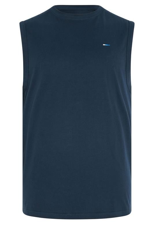 BadRhino Big & Tall Black/Navy/Blue/Burgundy/Khaki 5 Pack Extra Long Muscle Vests | BadRhino 5