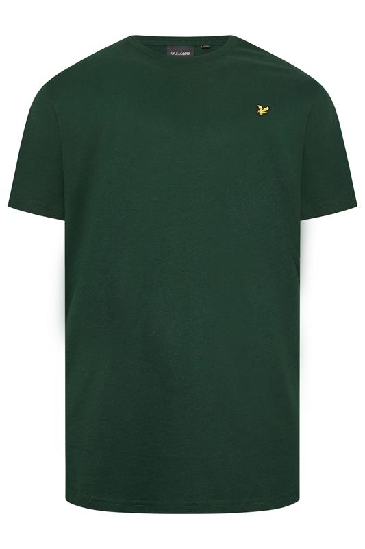 LYLE & SCOTT Big & Tall Dark Green Core T-Shirt | BadRhino 2