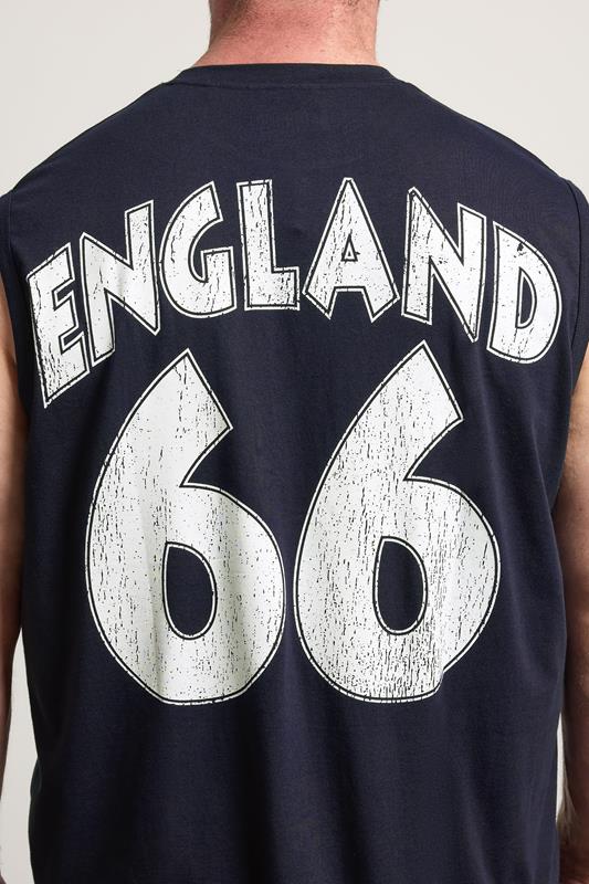 BadRhino Big & Tall Navy Blue England '66 Vest | BadRhino 6