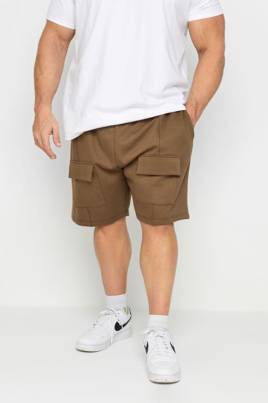 Men's  BadRhino Big & Tall Brown Cargo Shorts