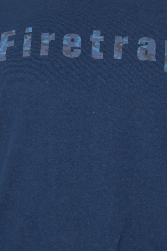 FIRETRAP Big & Tall Blue Estate T-Shirt | BadRhino 2